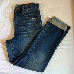 Madewell High-Rise Slim Boyfriend Jeans